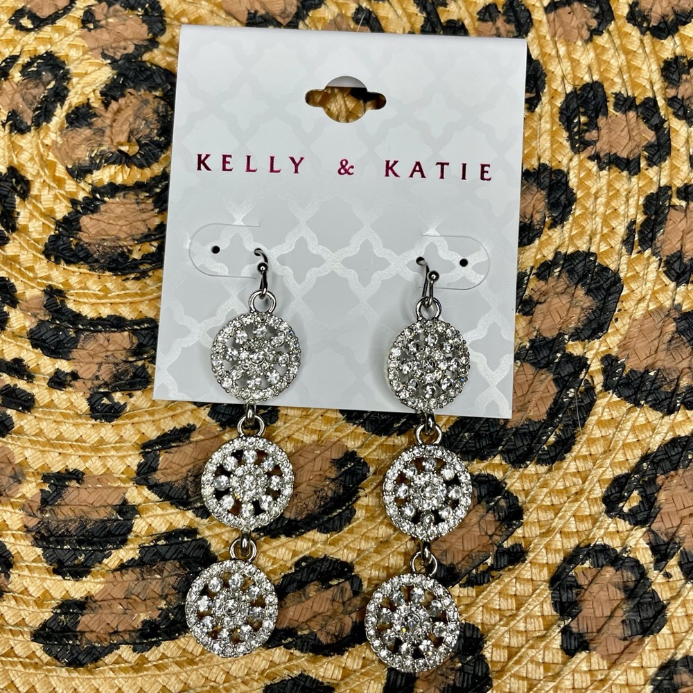 Silver Dangling Earrings